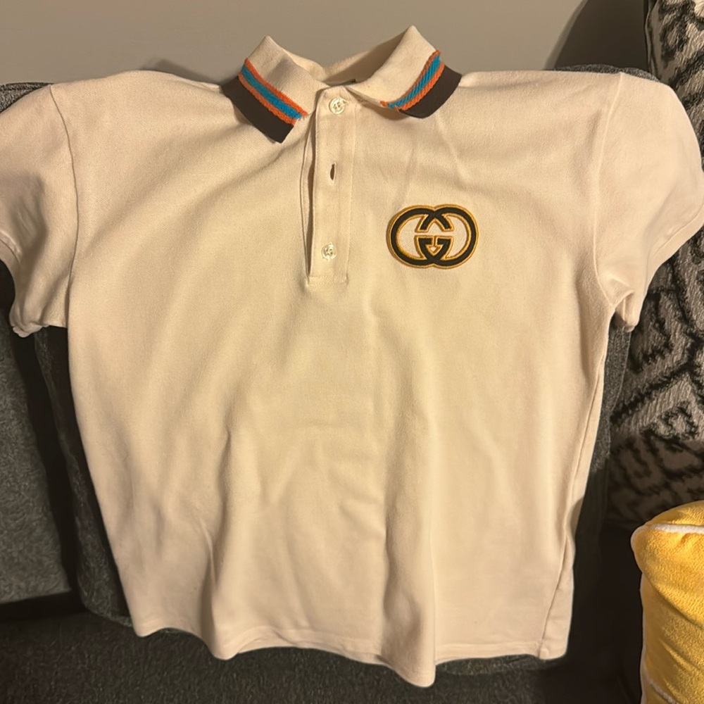 Boys Authentic Gucci Polo